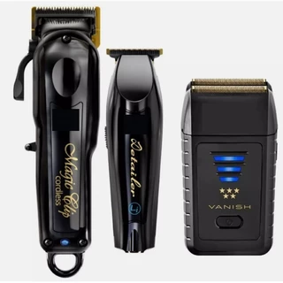 Cortador De Cabelo Masculino Sem Fio 9000RPM Novo Com base De Carga