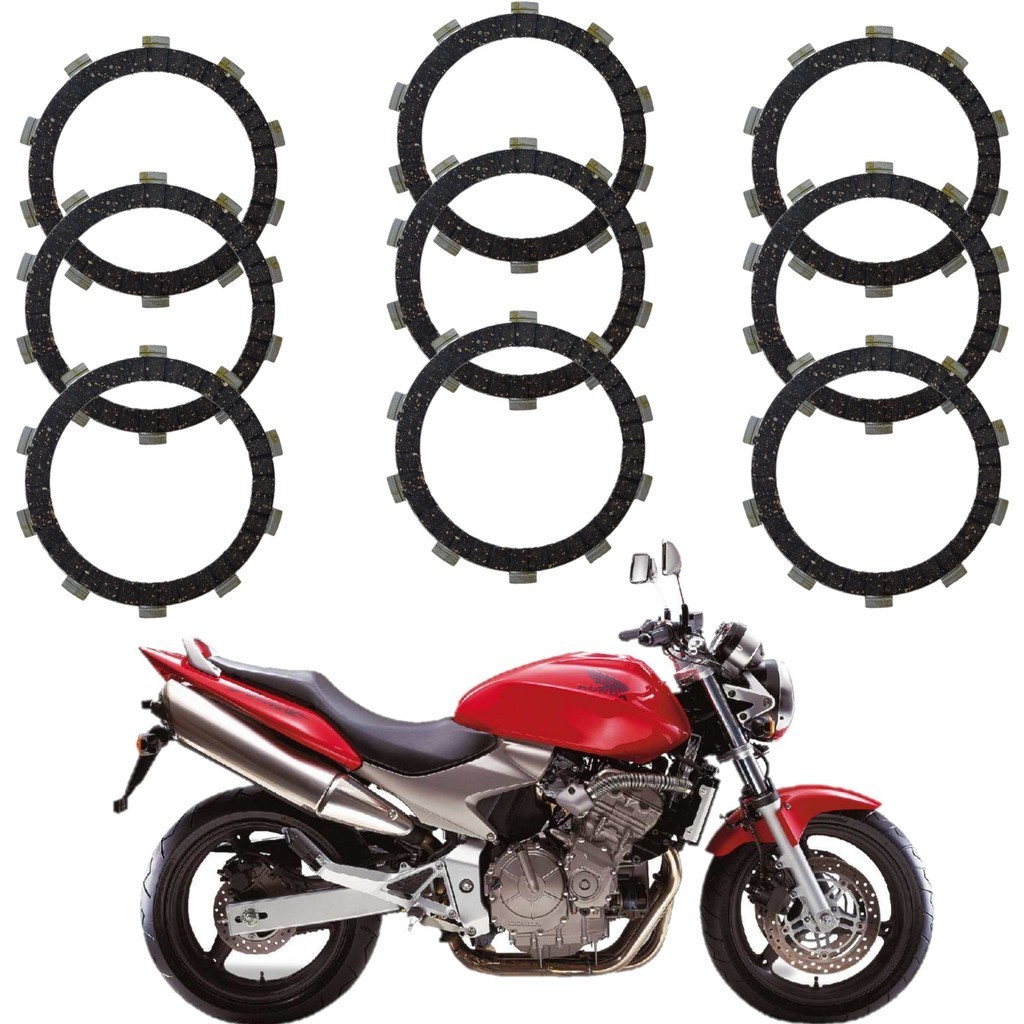 Bremsbeläge Vorne + Hinten Für Honda CB600 Hornet 2007-2013 – Set Von Cyleto, Halbmetallisch