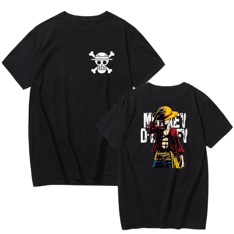 Camiseta Unissex Anime One Piece Luffy Monkey