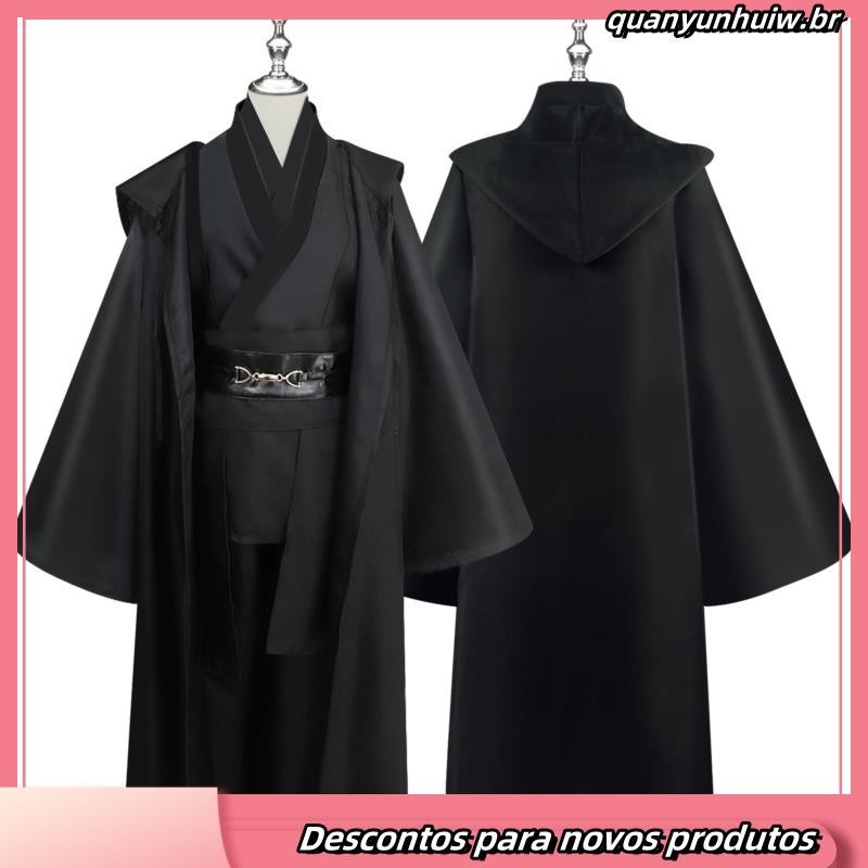 Estoque Pronto Para Fantasia Jedi Star Wars