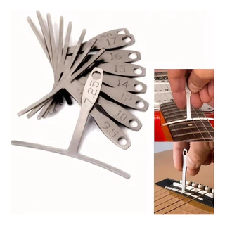 Gabarito Medidor Raio Guitarra, Violão, Baixo Musical Kit 9