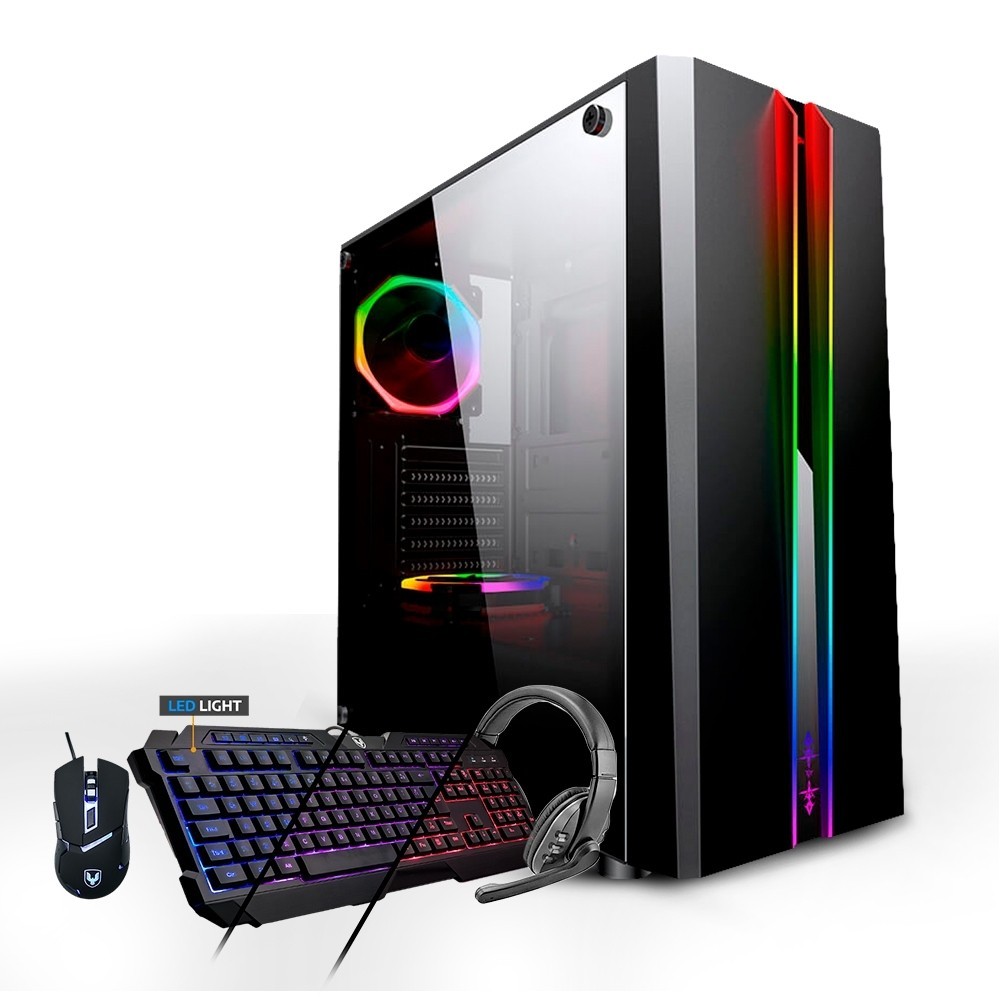 Kit PC Gamer Smart PC SMT81940 Intel i5 8GB RX 550 4GB 1TB | Shopee Brasil