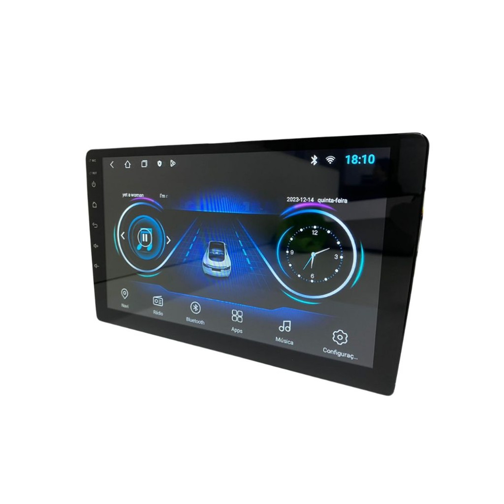 Radio Multimídia Automotivo Android Tela de 9 32GB KX3