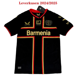 Camisa De Futebol Preta 2024Leverkusen Jersey