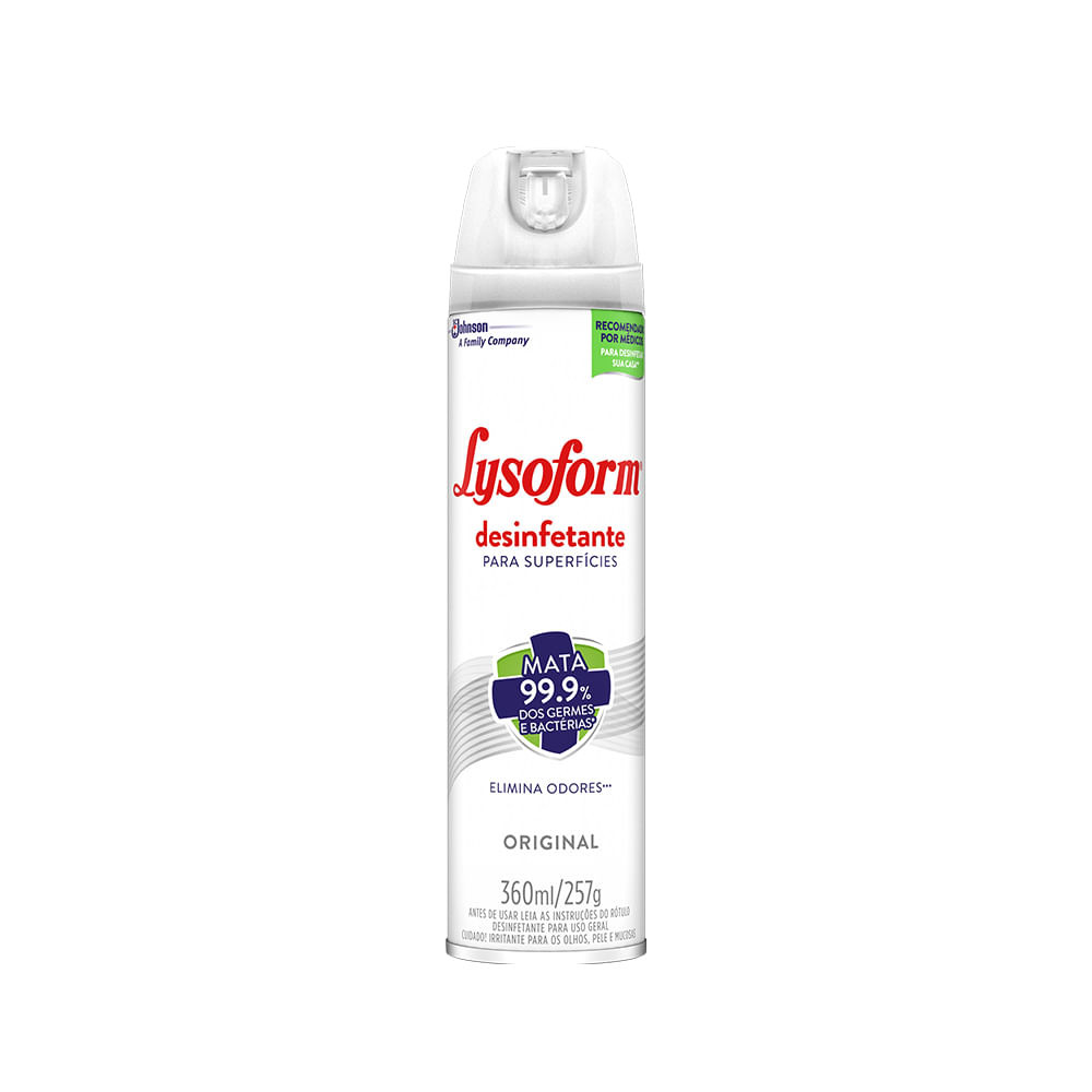 Desinfetante Spray Original Lysoform 360ml