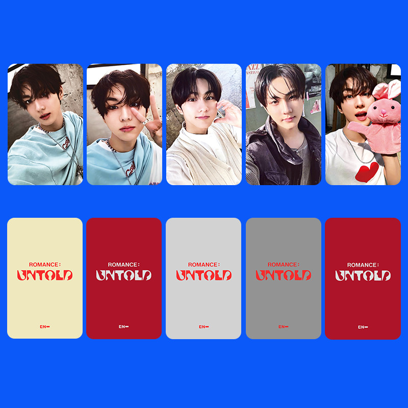 5-7pcs EN WORLD TOUR FATE PLUS IN JAKARTA Brought the Heat Lomo