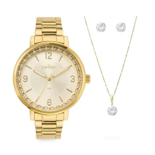 Kit Condor Feminino Elegante Dourado - COPC21JBH/K4D