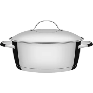 Caçarola Rasa Aço Avulsa Inox Fundo Triplo Ø22cm Tramontina