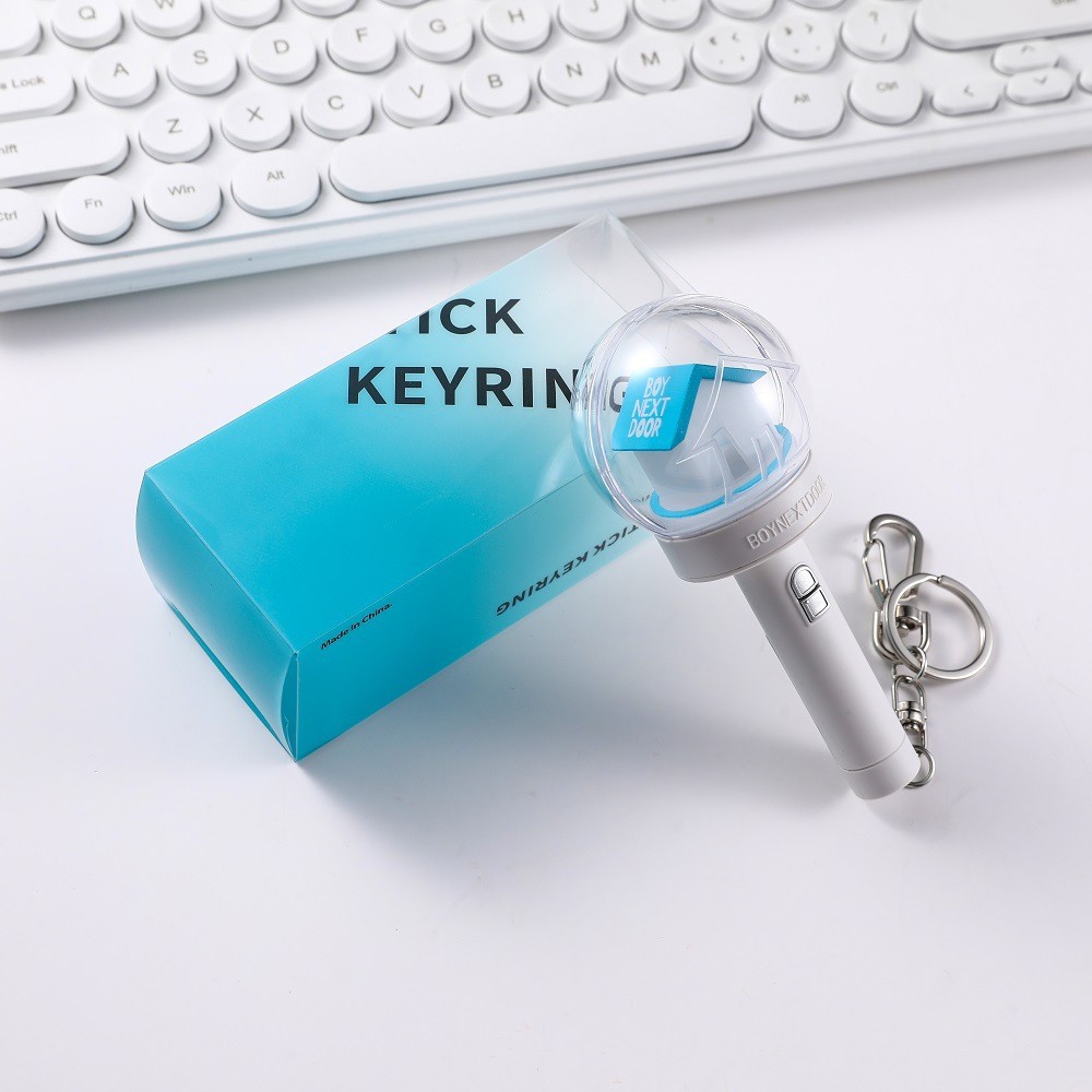 BOYNEXTDOOR Mini Lightstick Chaveiros Glow Stick Chaveiro Presente