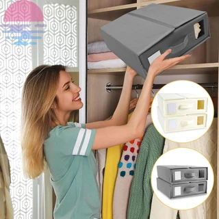 Organizador De Lençol De Cama De 2 Unidades 14.9612.99 4.7 Polegadas Com Alça Caixa De Armazenamento Dobrável Roupa Tecido Oxford Fronha Que Economiza Espaço SHOPSKC8927
