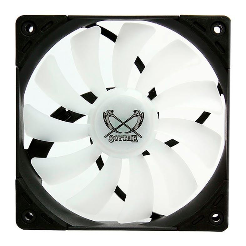 Ventoinha Scythe KazeFlex 120 RGB PWM 800RPM, SU1225FD12LR-RDP