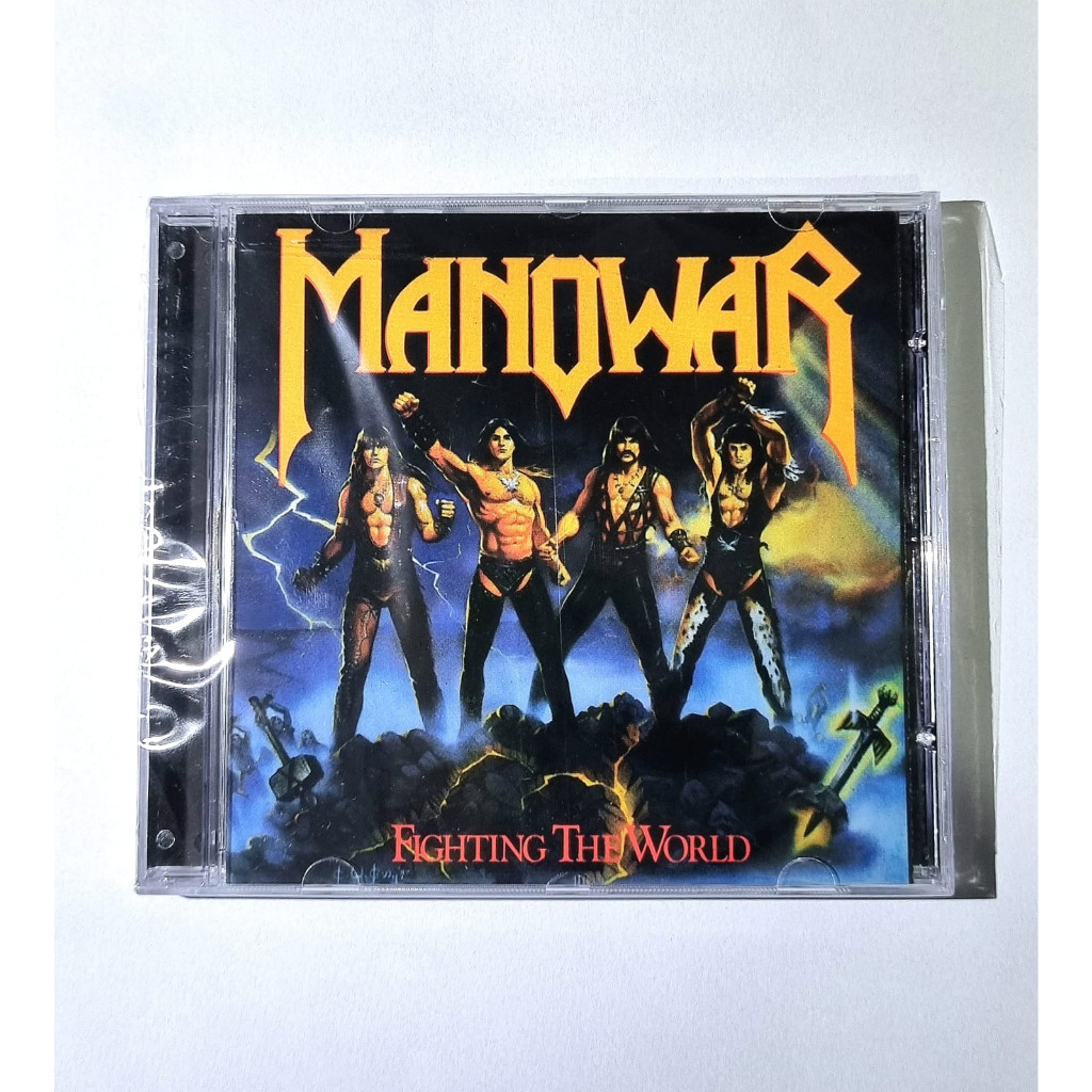 Cd Manowar - FIGHTING THE WORLD | Shopee Brasil