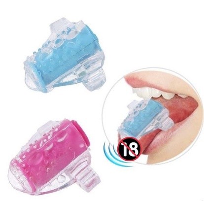 Capa de Língua para Sexo Oral com Vibrador - SEXY SHOP