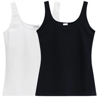 Kit 2 Blusas Regata Básica Feminina Cotton Light Malwee 1000004492K2