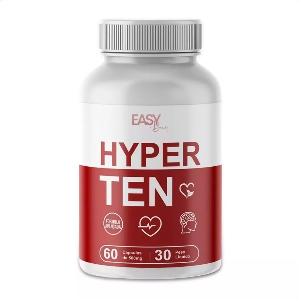 1 unidade Hyperten Premium P/hipertensão - Hyper Ten 60 Cápsulas ...