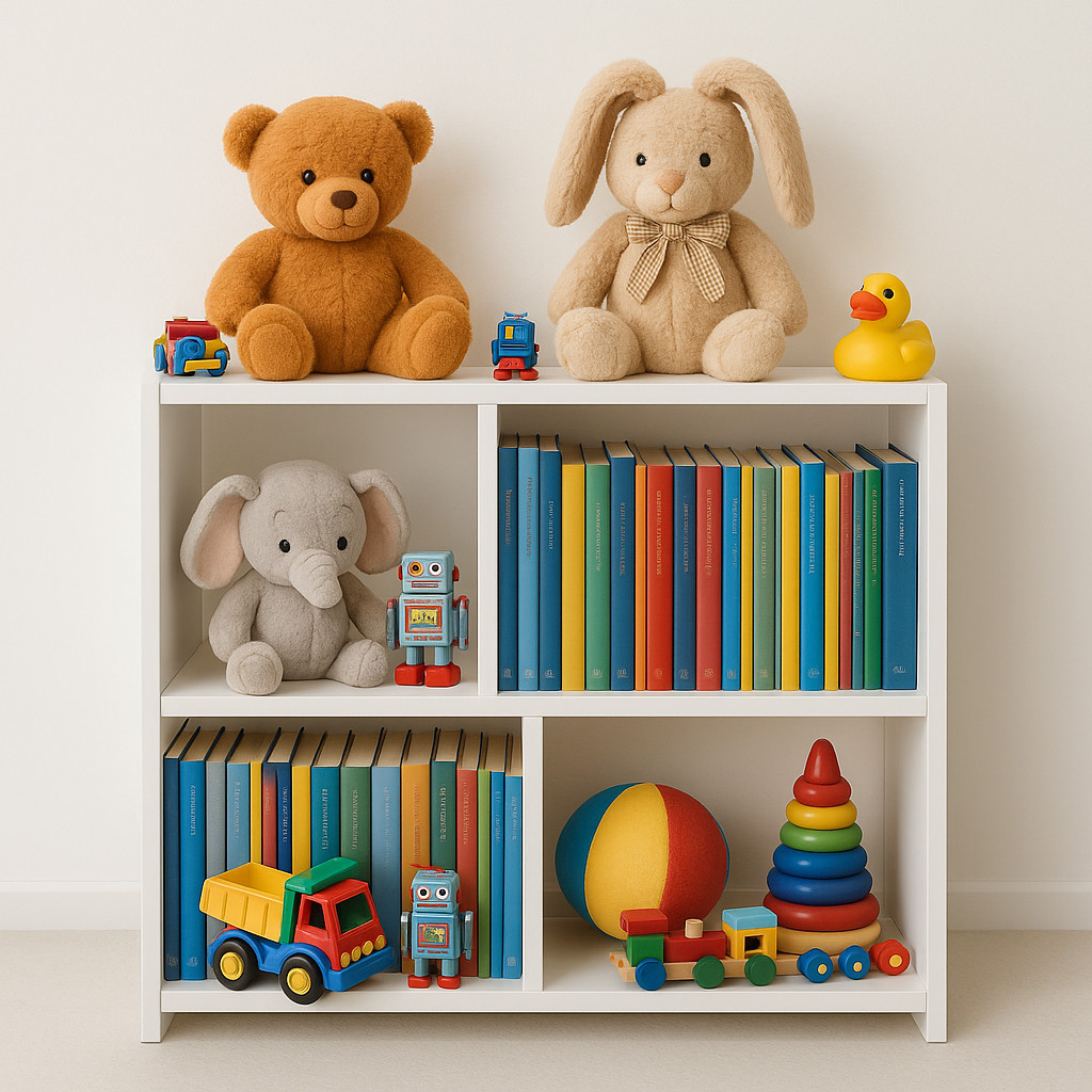 Estante Infantil Nicho Organizador para Brinquedos Livros | Shopee Brasil