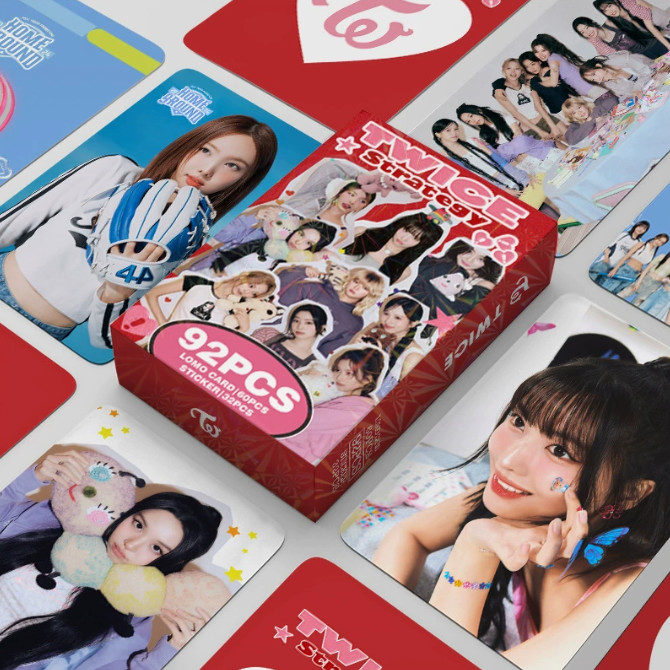 KPOP 92 Pçs/Caixa Duas Vezes Photocard STRATEGY Mergulho 13o Mini