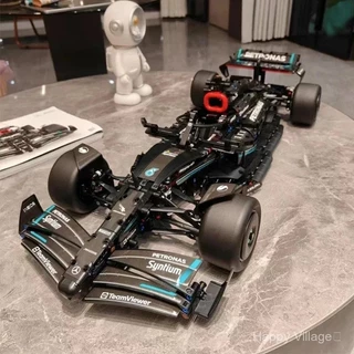 1642PCS Novo Carro de Corrida Técnico F1 W14 E Performance Blocos de Construção Compatíveis MOC Modelo de Veículo Carro