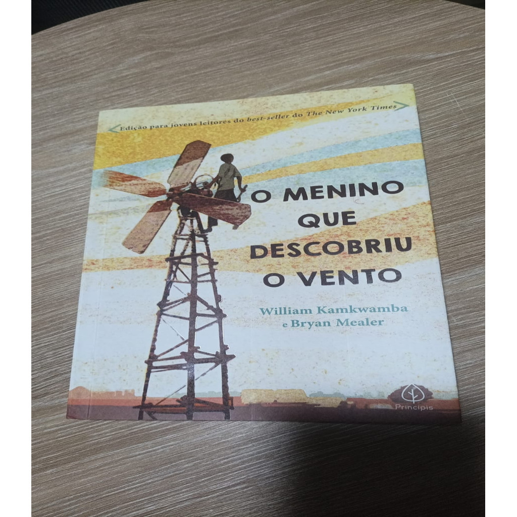 O menino que descobriu o vento autor Kamkwamba, William | Shopee Brasil