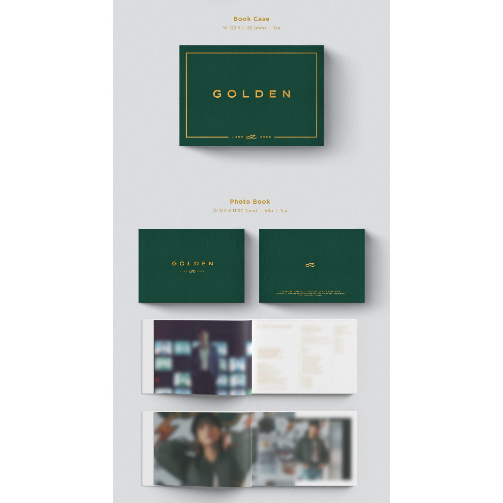 Álbum Jungkook Jk Golden (WEVERSE) - BTS | Shopee Brasil