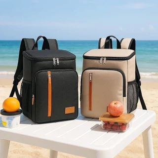 Mochila Térmica Cooler Impermeável Portátil Piquenique Quente Frio 18L
