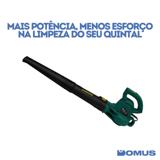 Soprador de Folhas Elétrico 660 m³/h 2000 W B2000E Tekna