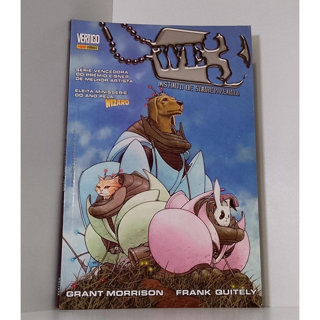 HQ WE3 Instinto de Sobrevivencia Grant Morrison ( we 3 ) | Shopee Brasil