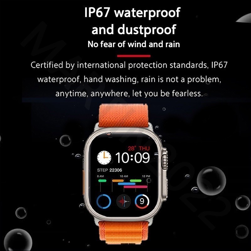 2026 Nova Série 8 Relógio T800 Ultra Smart Watch Esportivo S