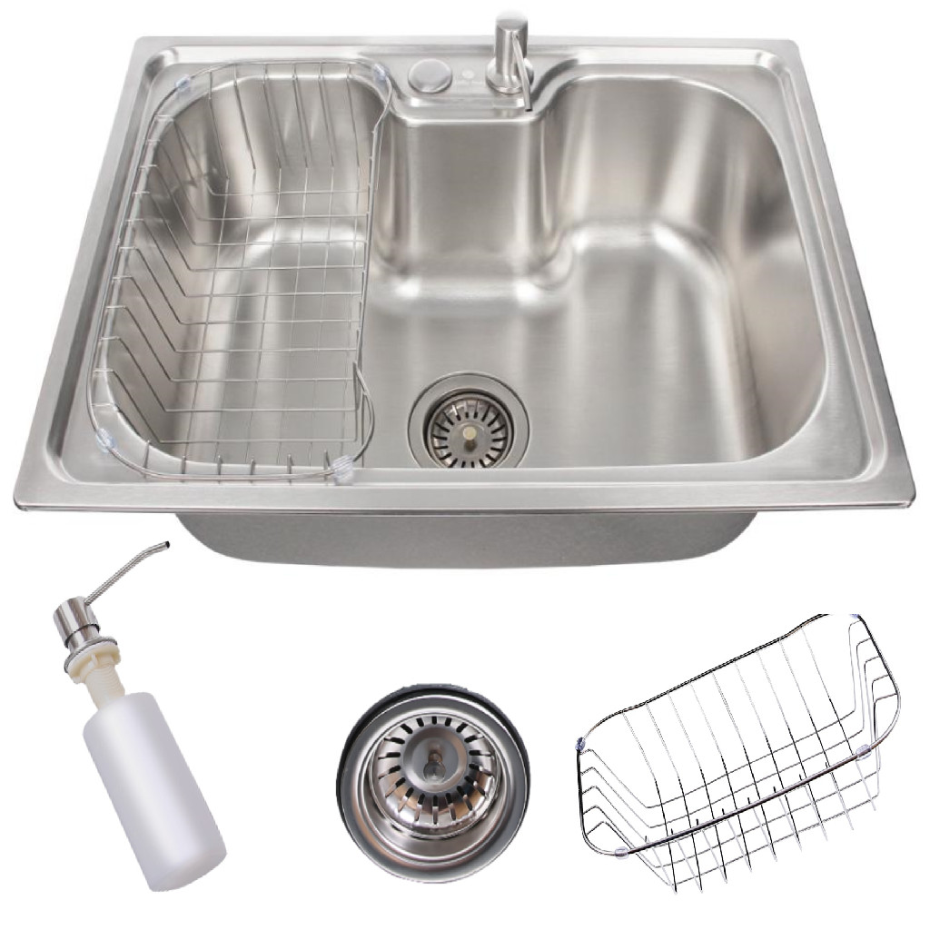 Cuba Gourmet Cozinha Aço Inox 304 Com Acessórios 60x42cm