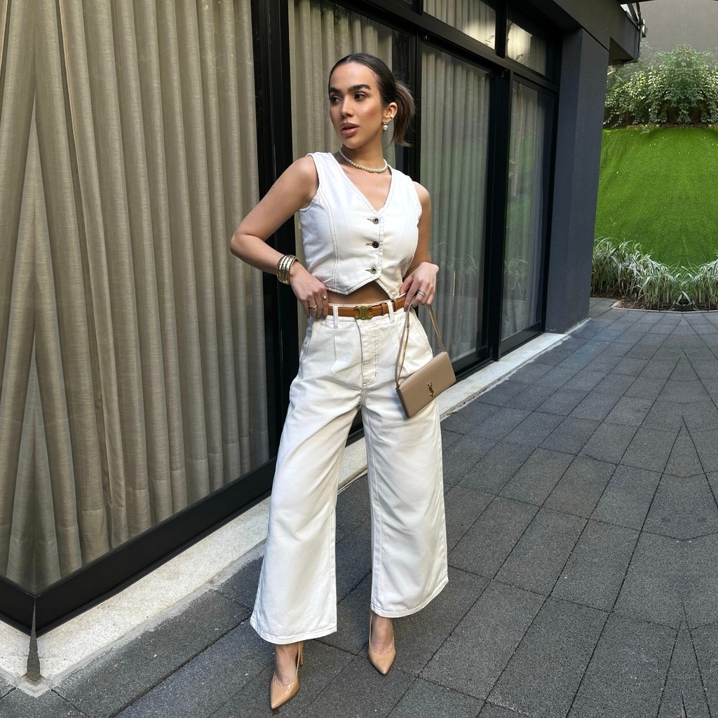 Conjuntos Femininos Conjunto De Roupa Pantacourt Conjunto