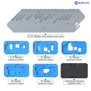 MiJing Z20 PRO Fixação Magnética Stencil Para iPhone X-15 MAX Ferramentas Da Plataforma De Solda Placa-Mãe Com Camada Média