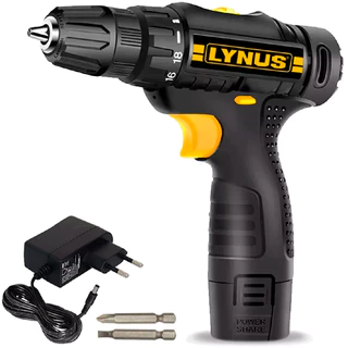 Parafusadeira e Furadeira 3/8 12v a Bateria Profissional