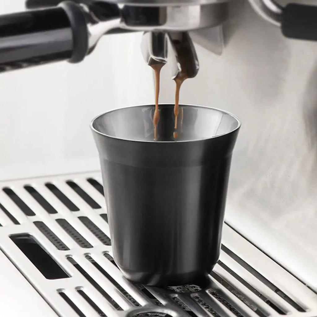 Kit 4 Xícaras 90ML Café Espresso Parede Dupla | Shopee Brasil