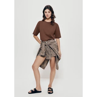 Camiseta Feminina Oversized Manga Curta Hering + Livia