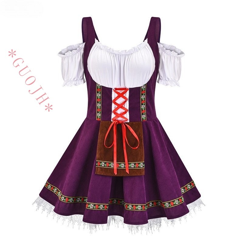 GUOJH traje de frida para oktoberfest festa alemã