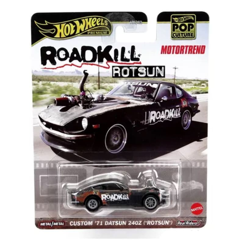 Datsun 240Z 1971 Rotsun RoadKill 1:64 Hot Wheels | Shopee Brasil