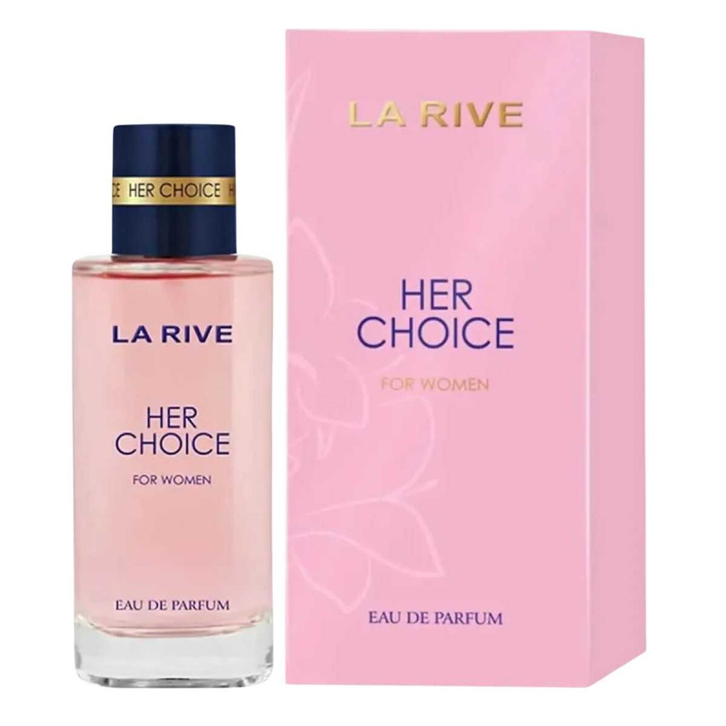 Perfume La Rive Her Choice Feminino EDP 100ml - Perfume Floral | Shopee ...