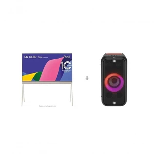 Combo Smart TV LG OLED Evo Objet Collection Posé 55