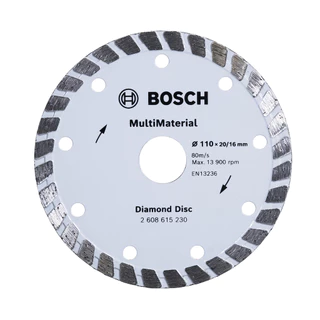 Disco Diamantado 110mm Bosch MultiMaterial Turbo