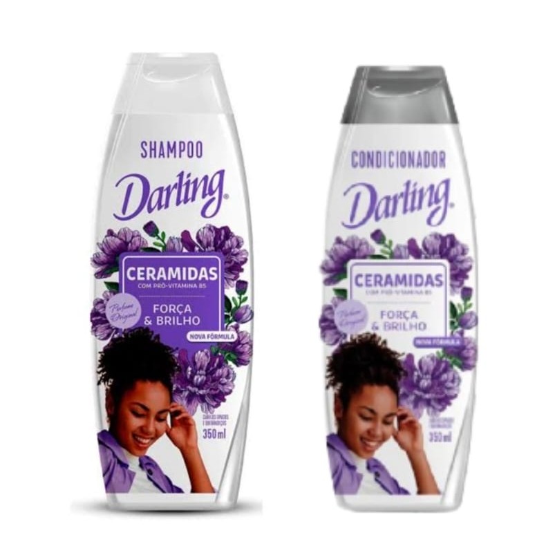 Kit Darling Tilia Shampoo 350ml + Condicionador 350ml | Shopee Brasil