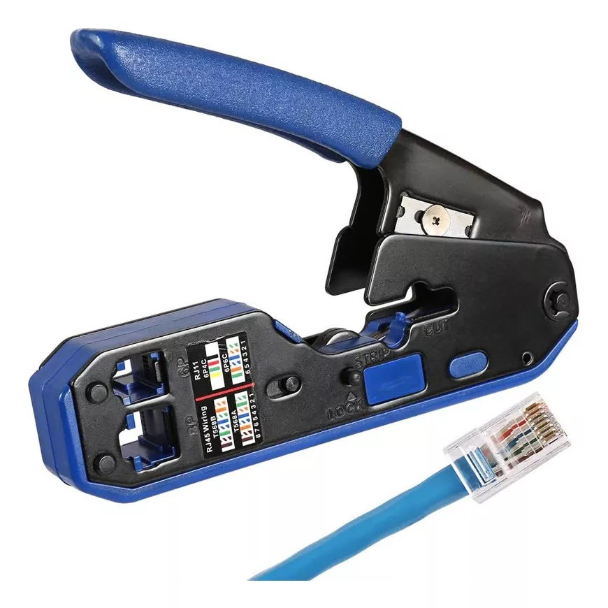 Ferramenta De Crimpagem Rj45 | Alicate | Network Crimper++Makeupnails+