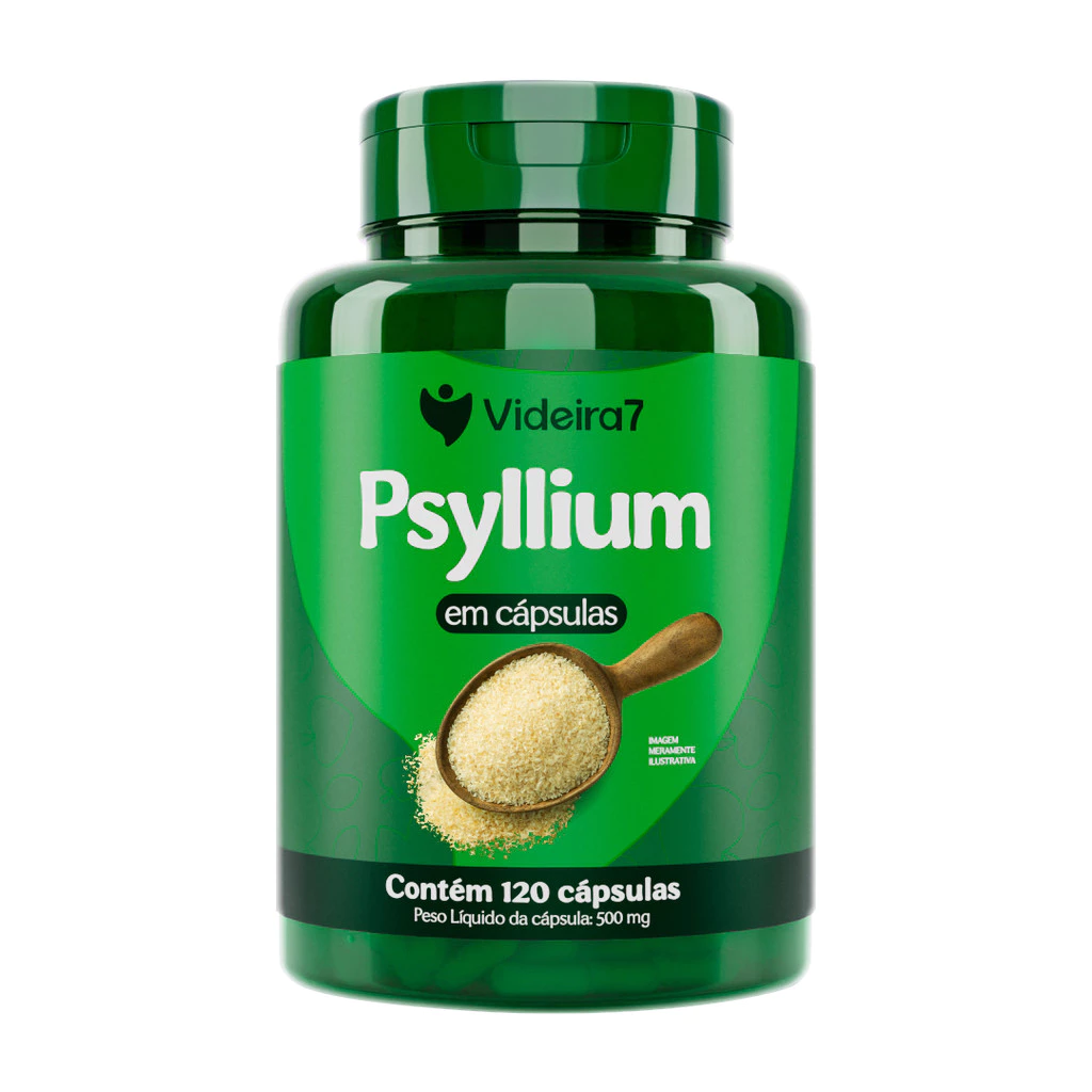 Psyllium – 120 Cápsulas | Videira7