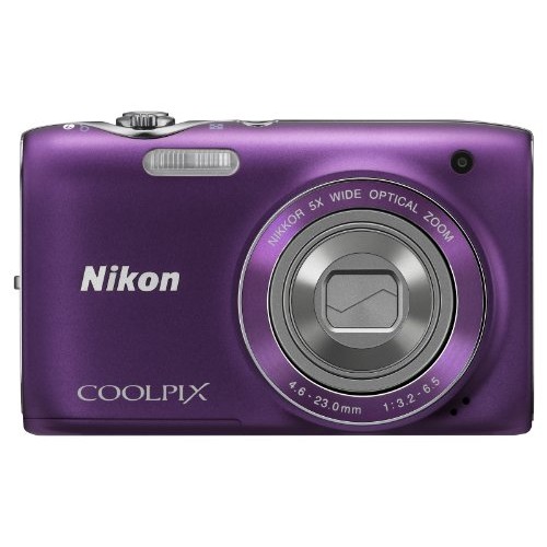 USED]Do Japão [Usado] Câmera Digital Nikon COOLPIX S3100 Roxo Fino