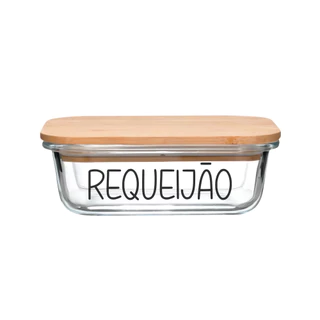 Pote Hermético Vidro (370 ml) Requeijão