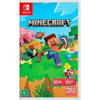 Minecraft 15th Anniversary Edition Switch BR Midia Fisica