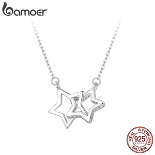 Colar De Fita Bamoer 925 Sterling Starlight Design Jóias Presentes Para Mulheres em Oferta na Shopee