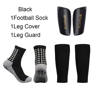 1 Conjunto Unisexo Novo Estilo Unisexo de Futebol Esportivo Shin Guards Profissionais Meias de Futebol de Rugby de Silicone Antiderrapante Meias de Futebol de Rúgbi Respiráveis Deo