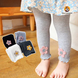 Motivos Das Crianças Legging Baby Flores 6 Meses-3 Anos
