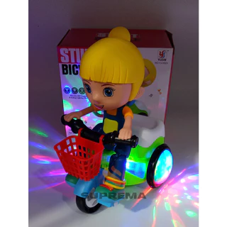 Brinquedo Interativo Triciclo Infantil com Luz Musical Empina 360° - Educativo e Divertido para Meninas e Meninos em Oferta na Shopee