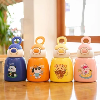 Garrafa Térmica Infantil Inox com Desenho Prática 480ml